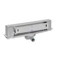 Душевой трап Plumberia Selection PS WALL TILE PSWT60 6x60 встраиваемый в стену схема 1