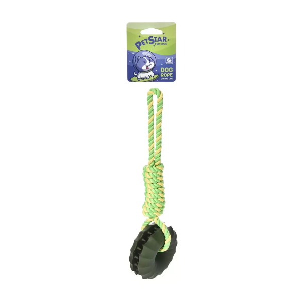 Игрушка для собак Pet Star канат с шиной