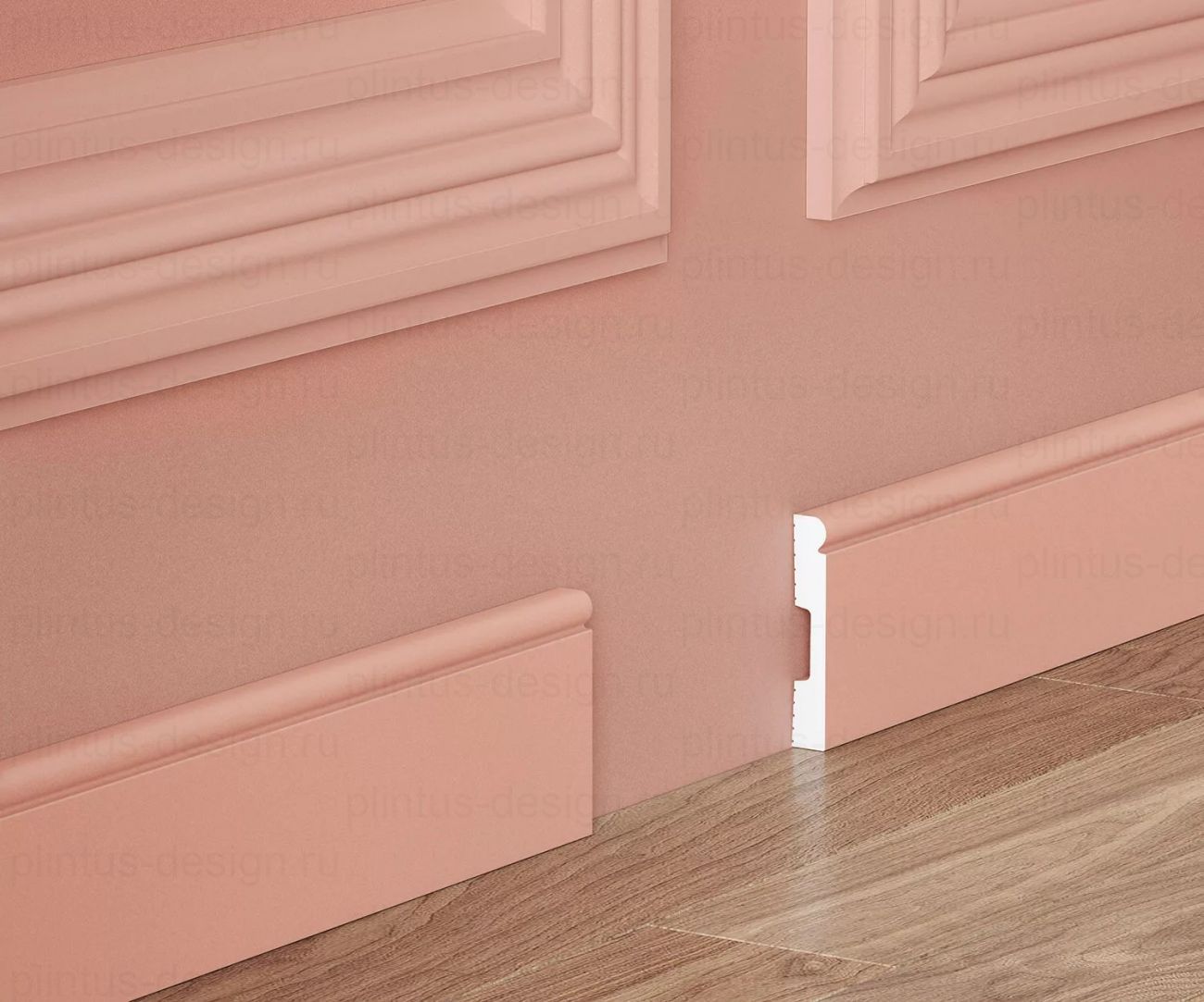 PX032 Cosca плинтус экополимер, 82х13, 2000 мм