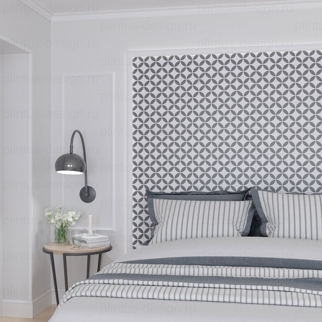 KX006 Карниз экополимер, 60х60, 2000 мм