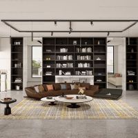 Шинопровод SKYLINE 220 накладной в интерьере