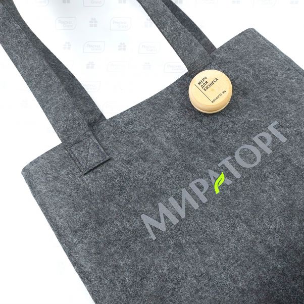 Эко сумки с логотипом Мираторг