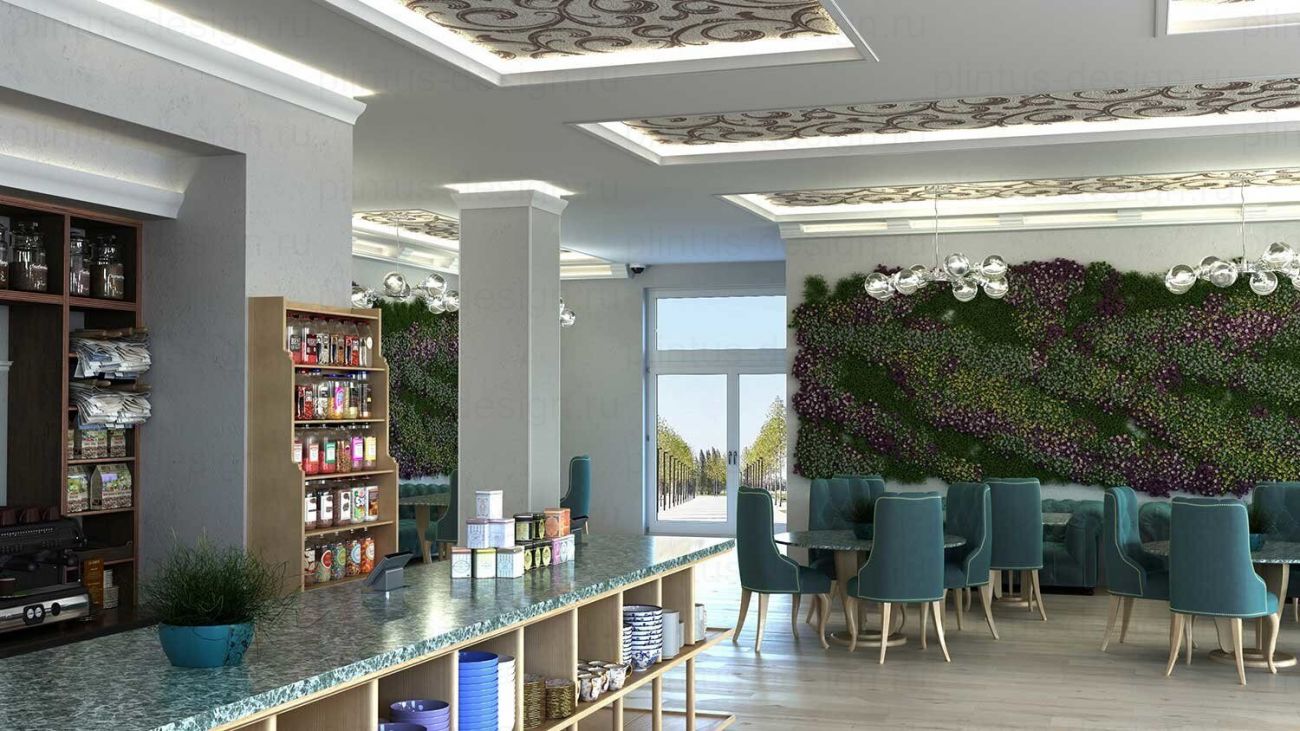 KX002 Карниз экополимер, 120х53, 2000 мм