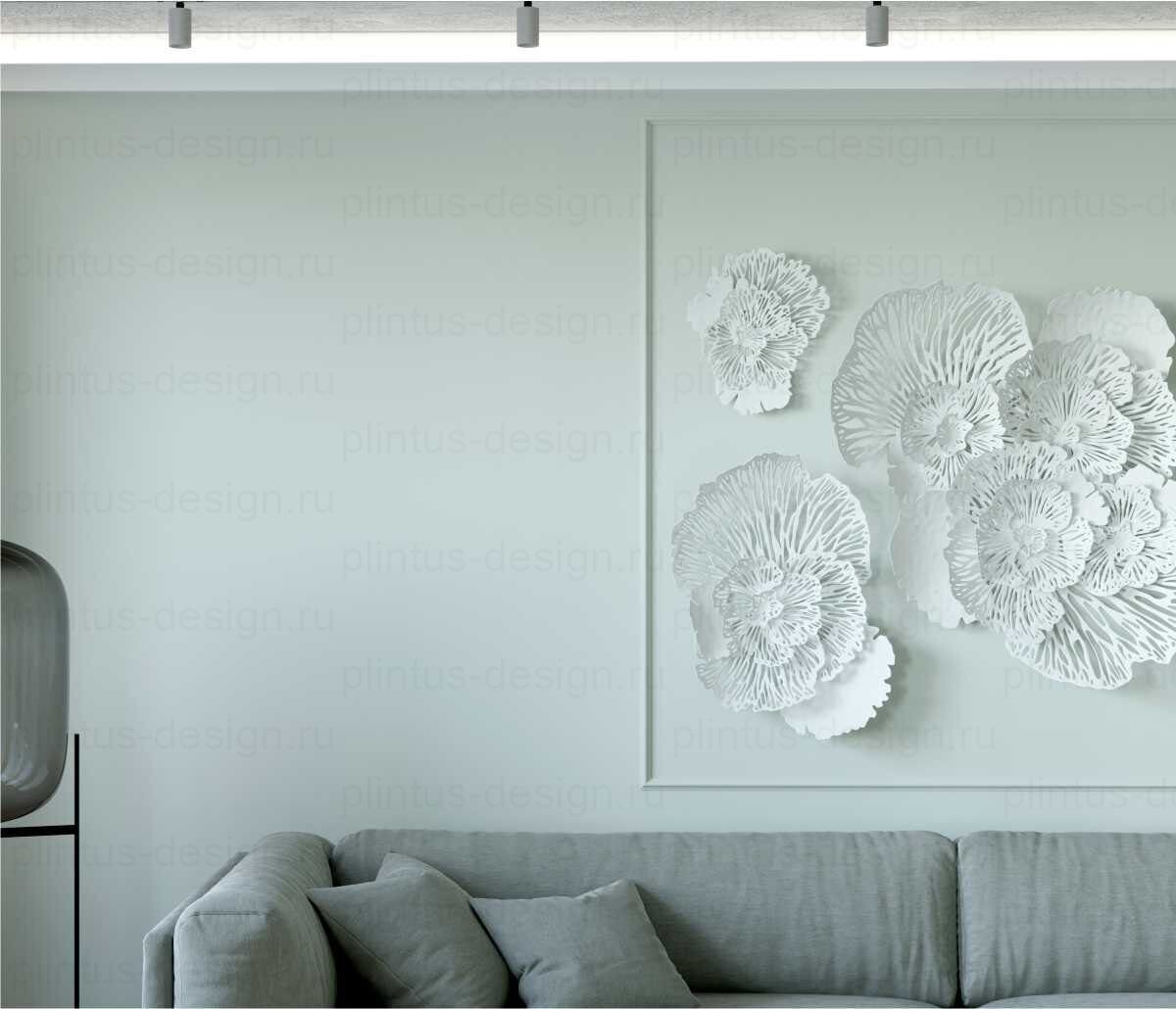 KX025 Карниз экополимер, 109х89, 2000 мм