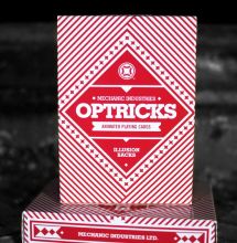 Optricks Deck Animated Playing Cards (Red Edition) by Mechanic Industries