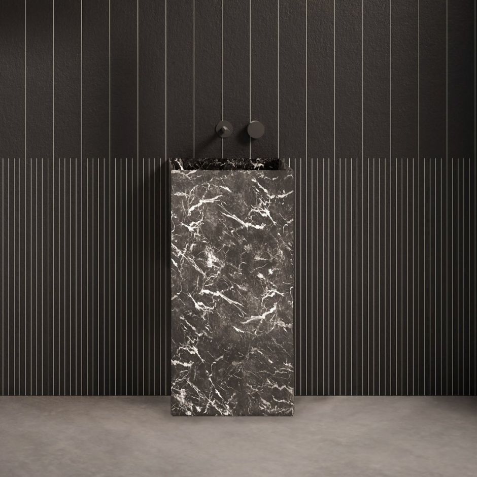 Раковина напольная из камня Antonio Lupi Lavabi NABT4085 40х40 см ФОТО