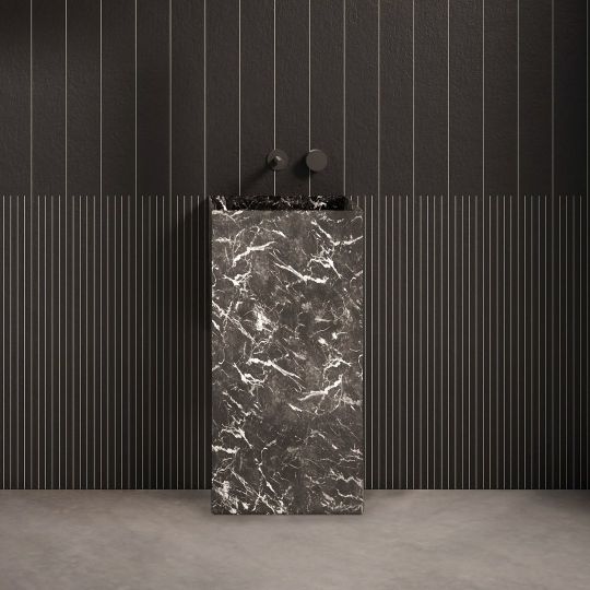 Раковина напольная из камня Antonio Lupi Lavabi NABT4085 40х40 см схема 4