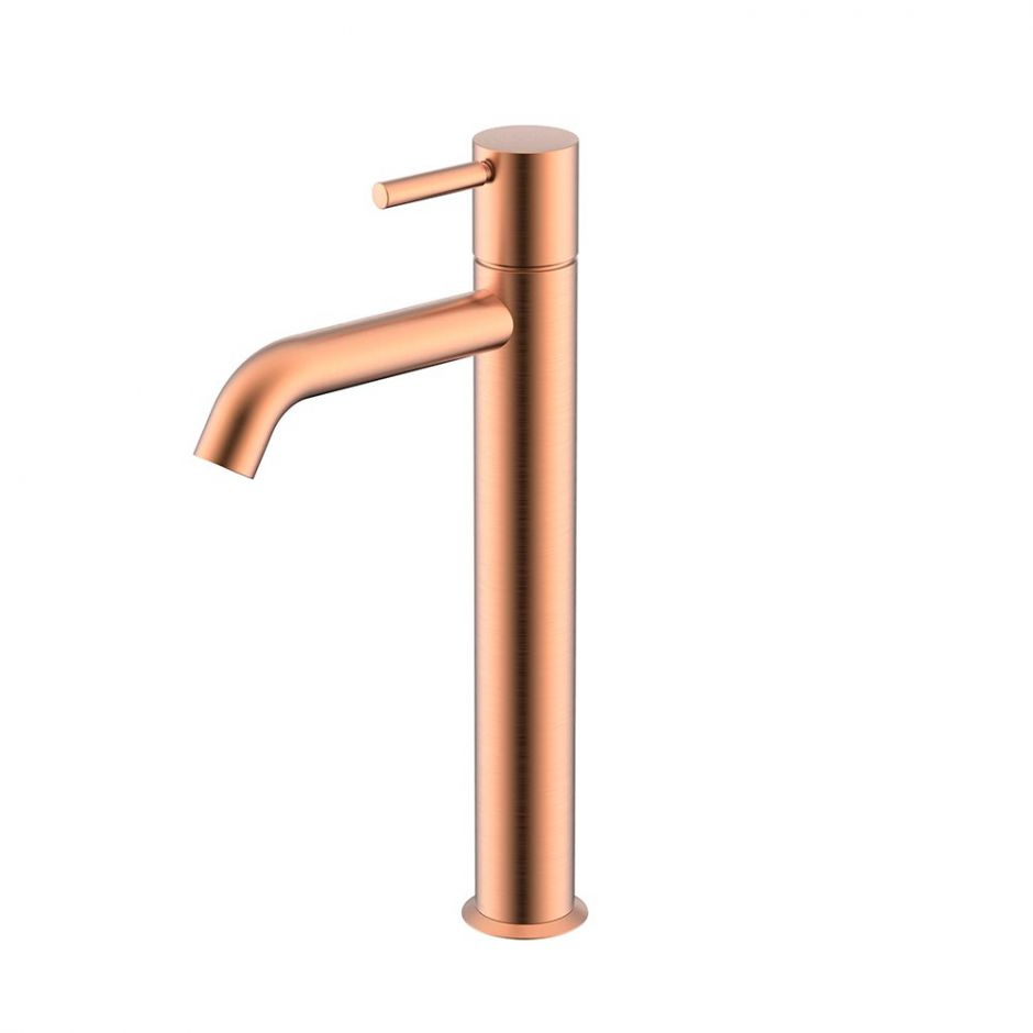 Смеситель для раковины высокий NEMO Round NM-2312 с донным клапаном ФОТО