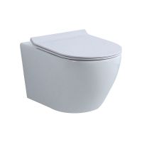 Крышка-сиденье Soft close NEMO 817B-3C глянцевая белая схема 1