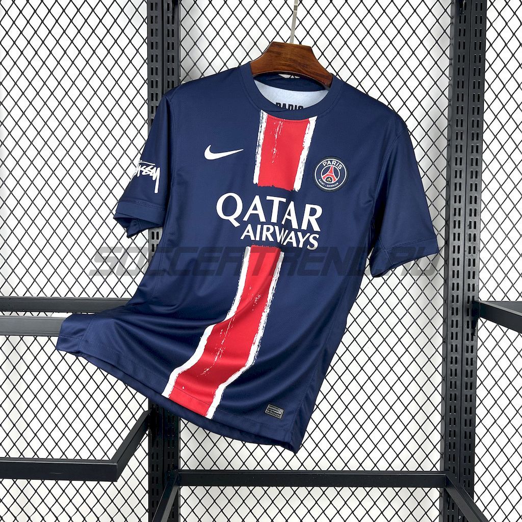 Футболка PSG x Stussy 2025
