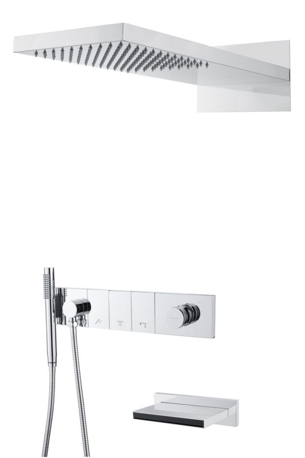 Встроенная душевая система 55х45х140 см Boheme ZODIAC 132-2 ФОТО