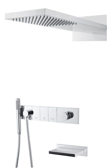 Встроенная душевая система 55х45х140 см Boheme ZODIAC 132-2 схема 4 Встроенная душевая система 55х45х140 см Boheme ZODIAC 132-2 схема 4