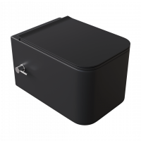 Унитаз подвесной с функцией биде с крышкой Boheme Mane 970-SET-2 схема 1