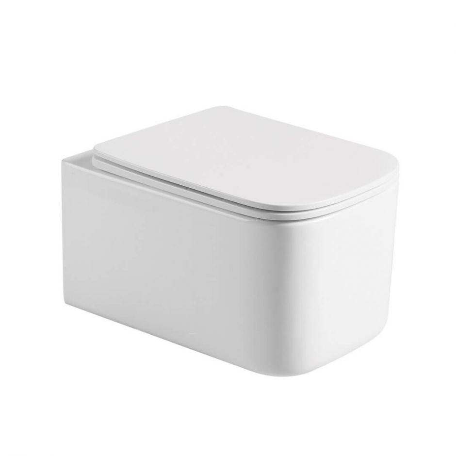 Унитаз подвесной с крышкой Boheme Mane 970-SET ФОТО