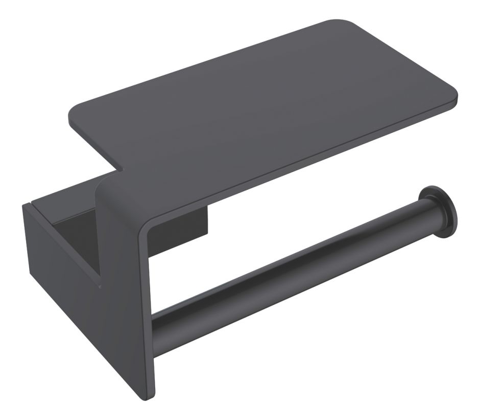 Держатель туалетной бумаги с полкой Boheme Q 10941