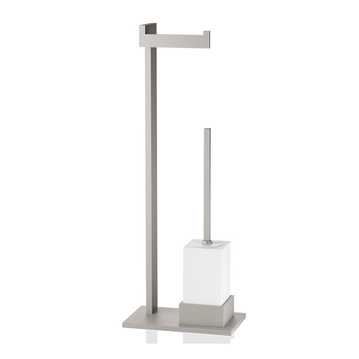 Стойка с ёршиком и бумагодержателем Decor Walther Brick для туалетной комнаты 05913 ФОТО