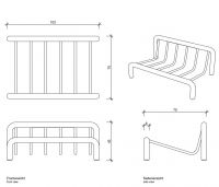 Настольная мыльница для ванной комнаты Decor Walther DW 08053 схема 2