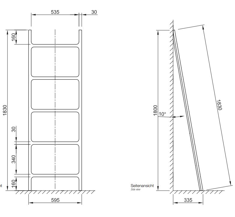 Держатель для полотенца Decor Walther Stone 09318