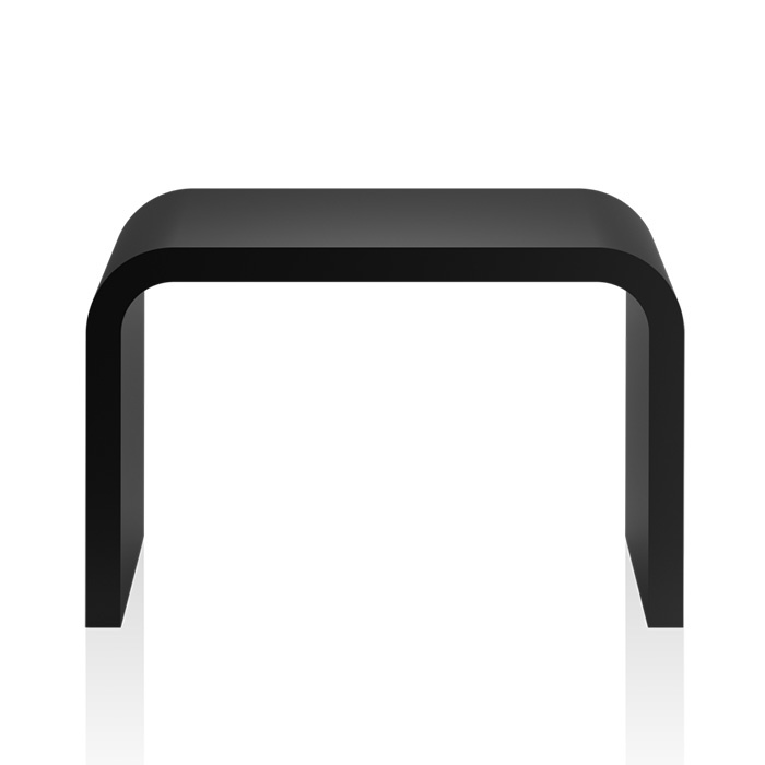 Изображение Табурет для душа Decor Walther Black Stone цвет черный 0974360