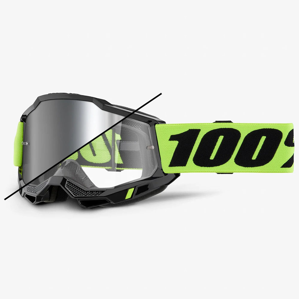 100% Accuri 2 Neon Yellow (2025) очки для мотокросса