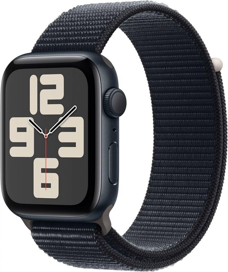 Умные часы Apple Watch SE 2 44mm Midnight Aluminum Case with Midnight Sport Loop (MXEP3LL/A)
