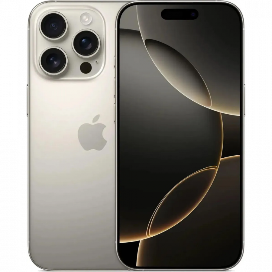 Смартфон Apple iPhone 16 Pro 128Gb Natural Titanium (MYMY3AE/A)