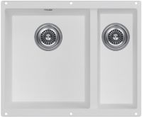 Мойка кухонная Kuchenstern UNDER 60-2 Ku-Granit 10210 55,5х46 см схема 1 Мойка кухонная Kuchenstern UNDER 60-2 Ku-Granit 10210 55,5х46 см схема 1