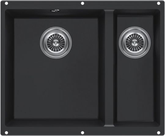 Мойка кухонная Kuchenstern UNDER 60-2 Ku-Granit 10210 55,5х46 см схема 6 Мойка кухонная Kuchenstern UNDER 60-2 Ku-Granit 10210 55,5х46 см схема 6