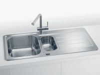 Мойка для кухни Alveus FS LINE MAXIM 10-SAT 1+1/2 в комплекте с сифоном 98,5х50,5 см схема 2