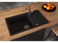 Мойка для кухни Alveus INTERMEZZO 130 GRANITAL в комлекте с сифоном 78х48х20 см схема 8