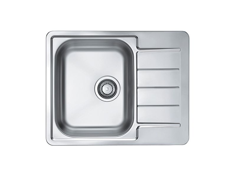 Мойка для кухни Alveus LINE 110 NAT 90 FI в комплекте с сифоном 61,5х50 см