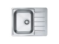 Мойка для кухни Alveus LINE 110 NAT 90 FI в комплекте с сифоном 61,5х50 см схема 1