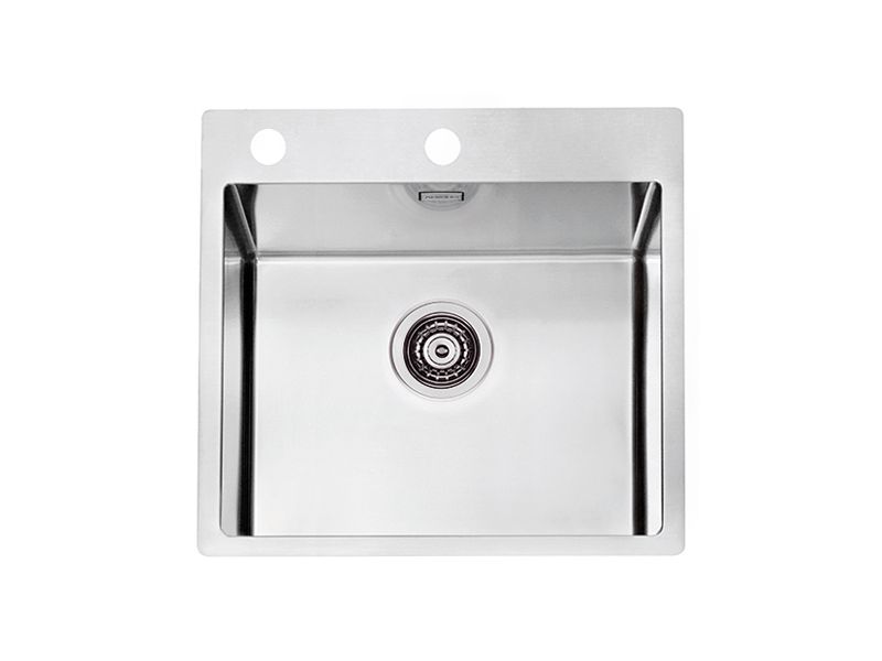 Изображение Мойка для кухни Alveus PURE 70 KMB-90 в комплекте с сифоном 56,5х52,5 см