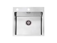 Мойка для кухни Alveus PURE 70 KMB-90 в комплекте с сифоном 56,5х52,5 см схема 1