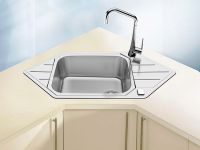 Мойка для кухни Alveus PRAKTIK 130 SAT 90 FI в комплекте с сифоном 98,5х50 см схема 3