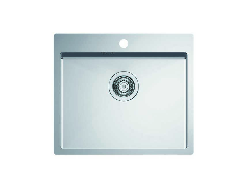 Изображение Мойка для кухни Alveus QUARTO 10 BRS-90 в комплекте с сифоном 55х48 см