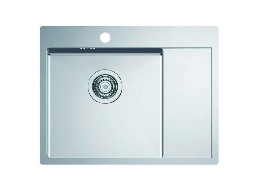 Изображение Мойка для кухни Alveus QUARTO 20 BRS-90 в комплекте с сифоном 61,5х48 см