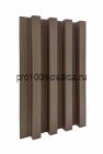 Бамбуковые рифленые панели Classic nut 2800*160*22 (1шт=0,448 кв.м.)