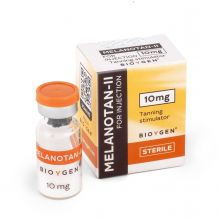 Melanotan-2. 10 мг.  Bioygen. Цена за 1 флакон