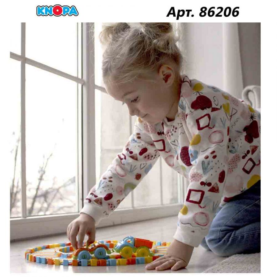 Игровой набор "Мини-трек с машинками" КНОПА