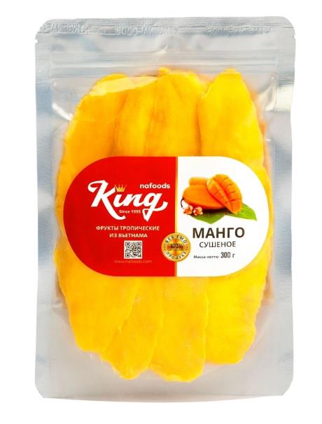 Манго 300гр сушеный натуральный "King"