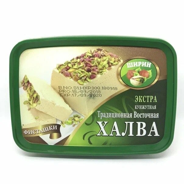 Халва с фисташкой кунжутная 300гр (Иордания)