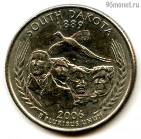 США 25 центов 2006 P Южная Дакота
