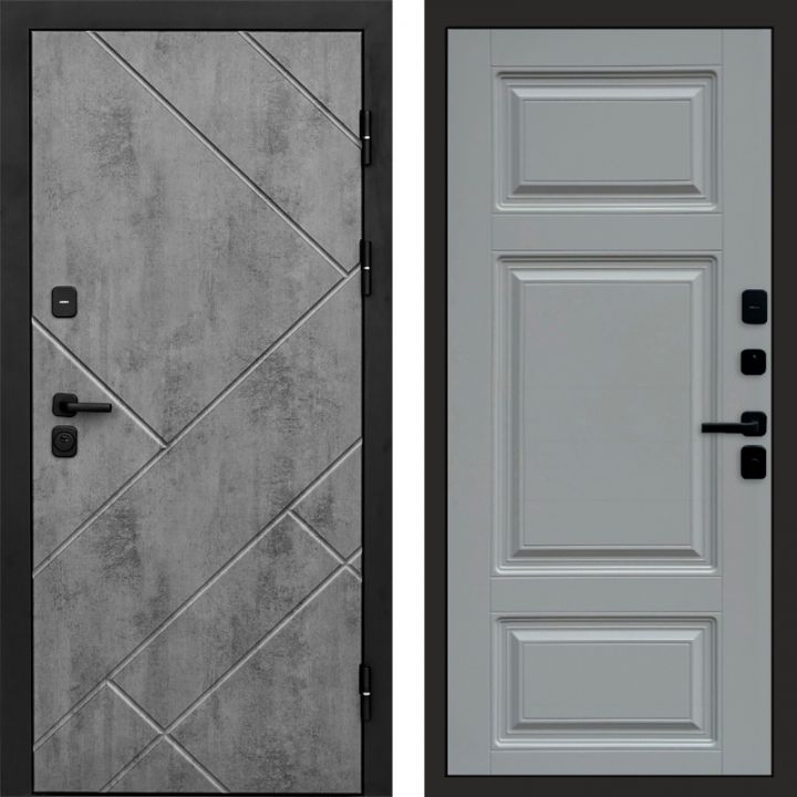 Входная дверь Termo-door Стоун Бетон - Лион Грей софт