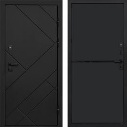 Входная дверь Termo-door Стоун Black - Нео Black