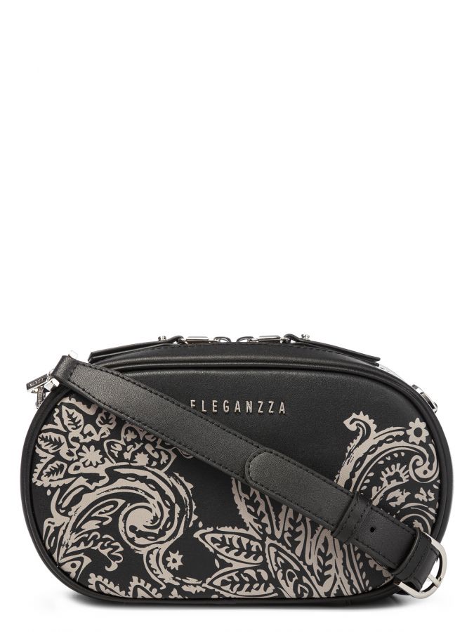 Сумка через плечо ELEGANZZA ZQ136-1124 black/paisley
