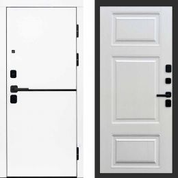 Входная дверь Termo-door Тренд WHITE - Лион Лиственница