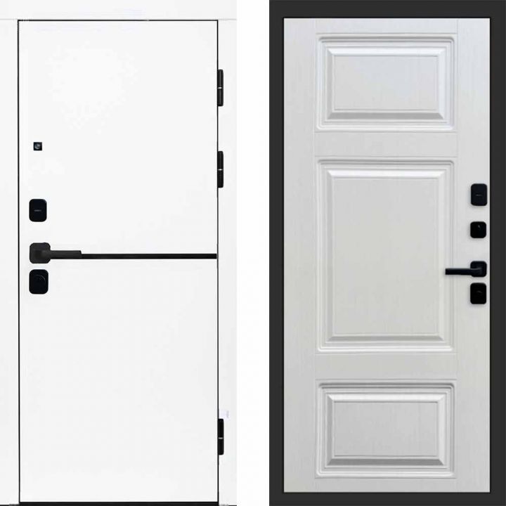 Входная дверь Termo-door Тренд WHITE - Лион Лиственница