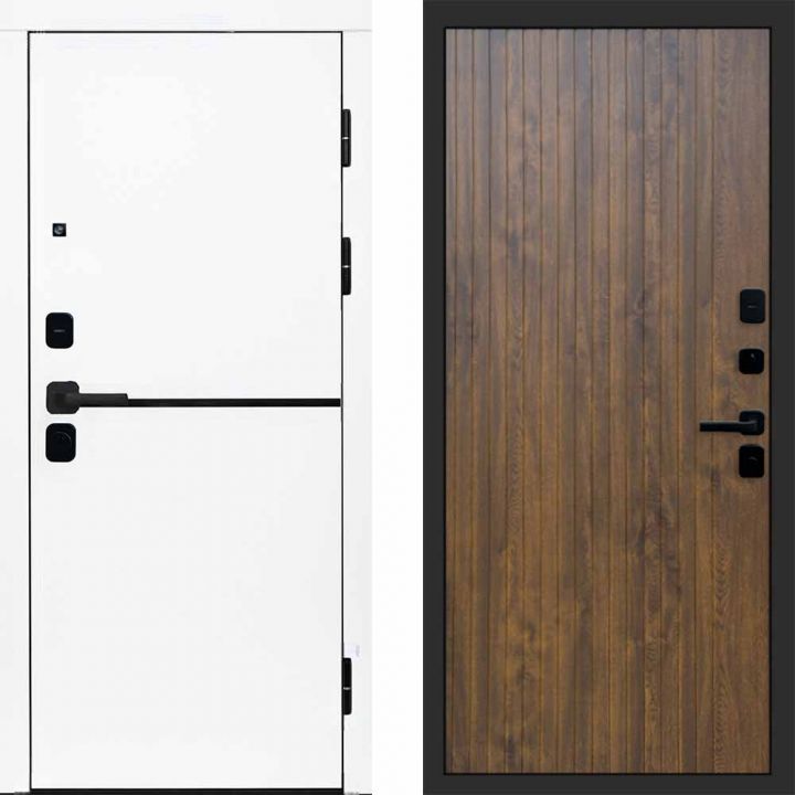 Входная дверь Termo-door Тренд WHITE - FLAT Дуб