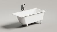 Встраиваемая ванна Salini Cascata 150x70 схема 3